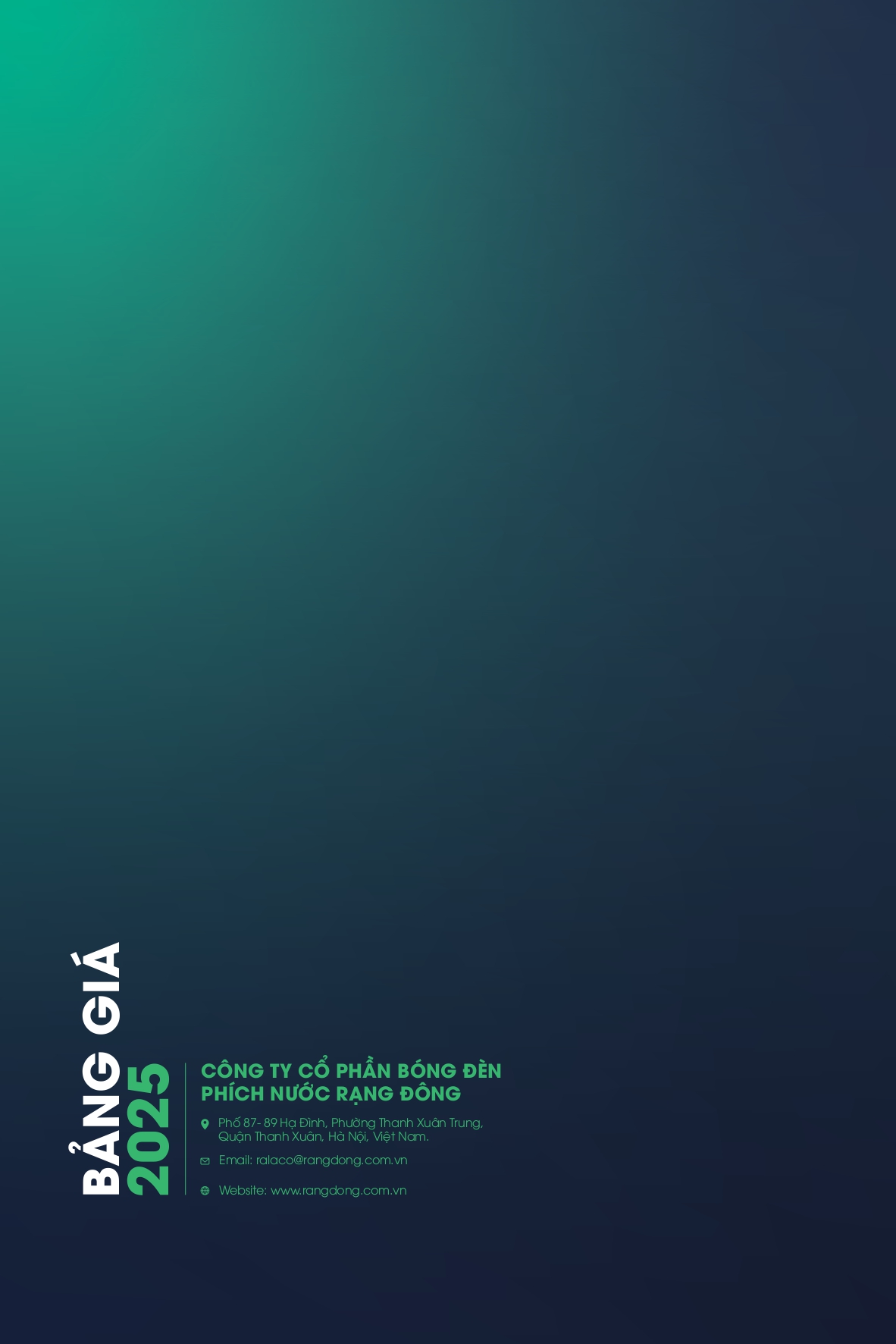 Bảng giá đèn LED Rạng Đông mới nhất